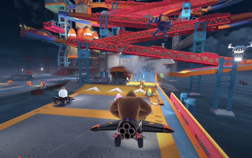 Image displaying a selection grid of Mario Kart World characters